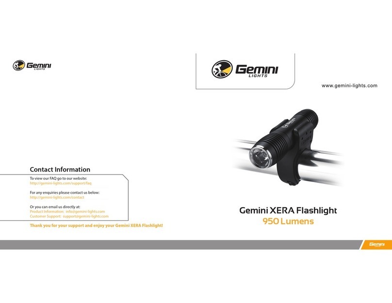 Gemini XERA 950 User manual