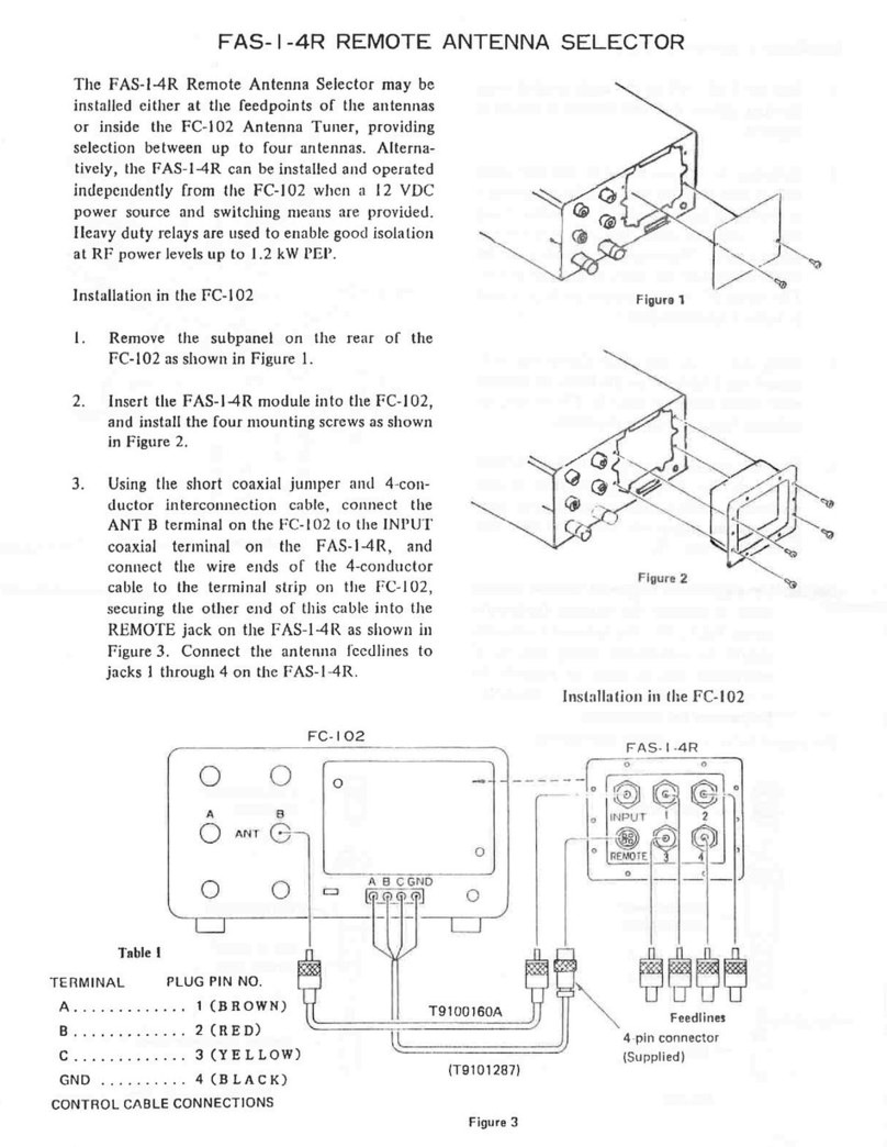 Yaesu FAS-I-4R manual