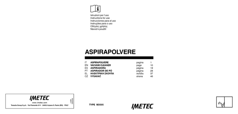 Imetec M3505 Instructions for use