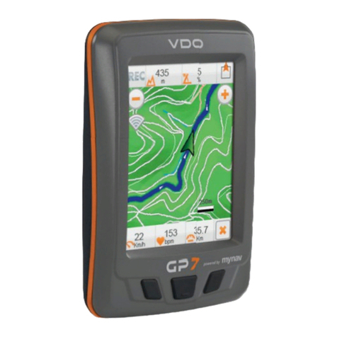 VDO GP7 User manual
