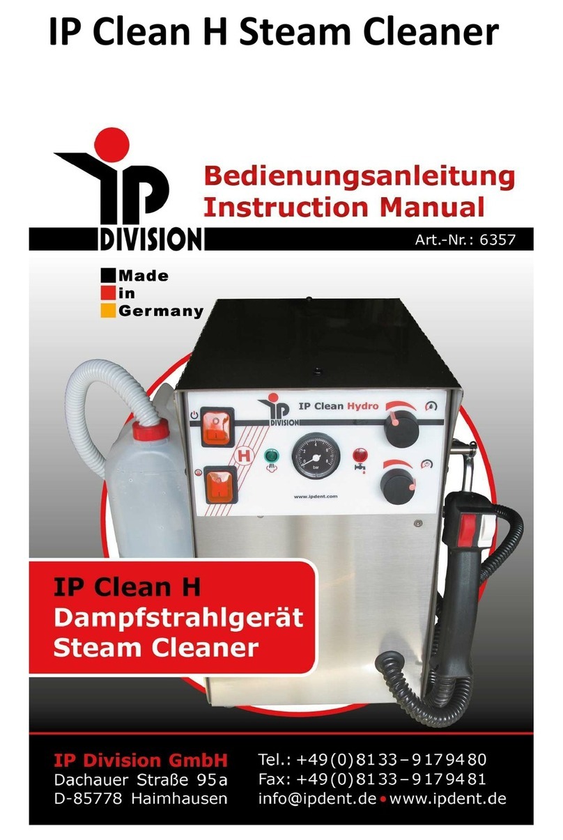 IP Division IP Clean H instruction manual