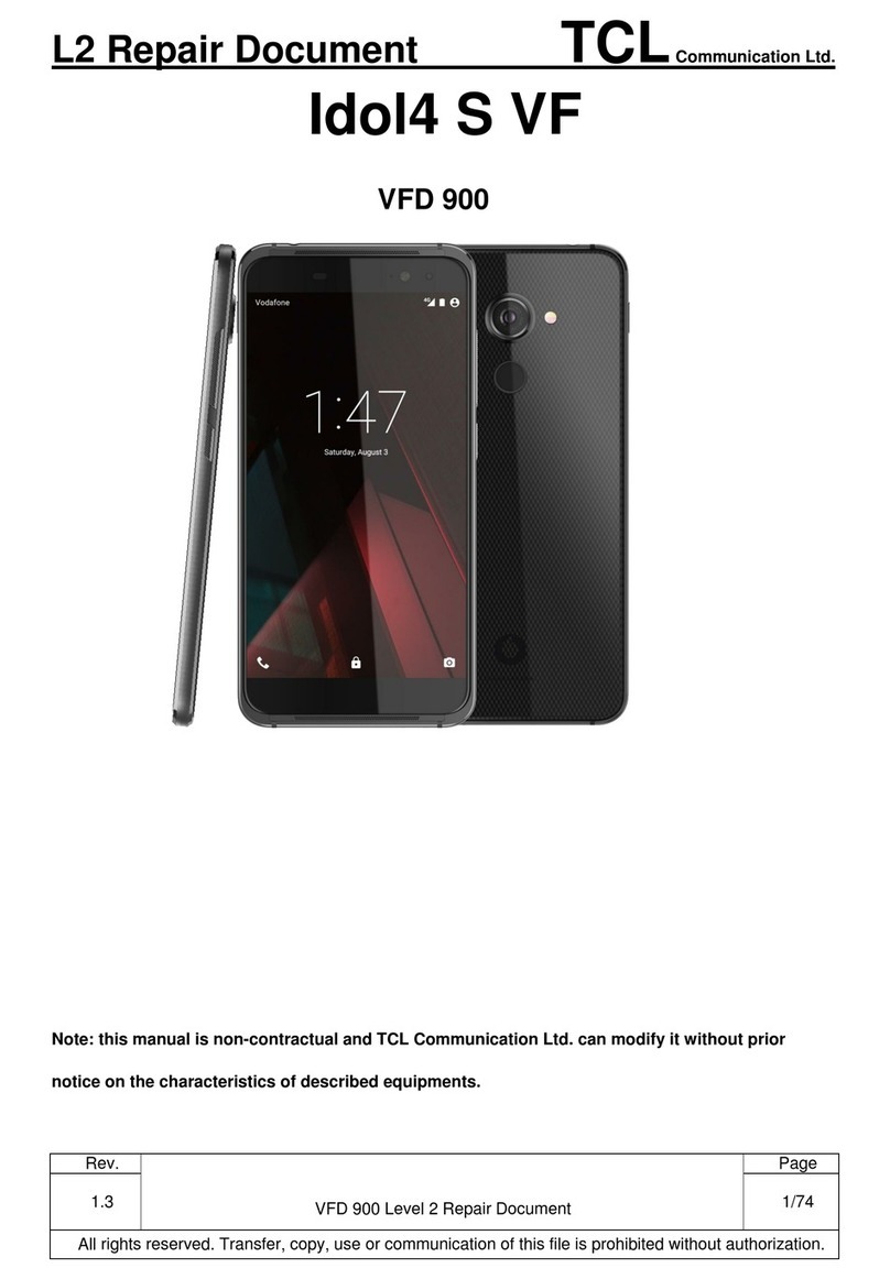 TCL Idol4 S VF Technical manual