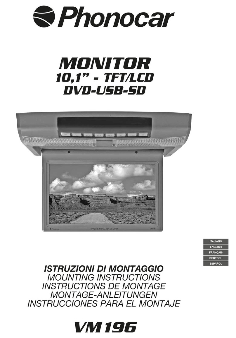 Phonocar VM196 User manual