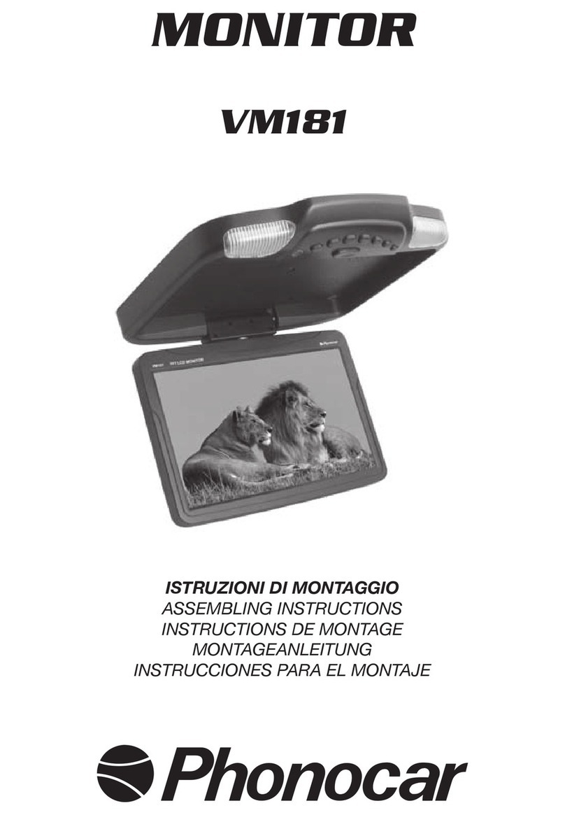 Phonocar VM181 Assembling instructions