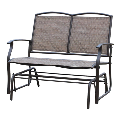 ALDI GARDENLINE DOUBLE GLIDER User manual