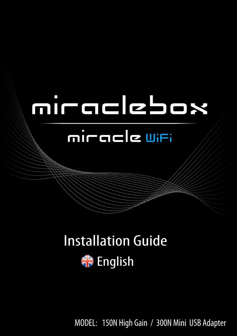 Miraclebox Miracle WiFi 150N HighGain installation guide
