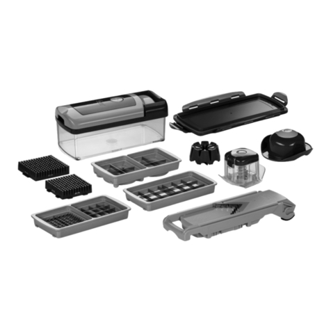 Genius Nicer Dicer FUSION SMART User manual Genius Nicer Dicer FUSION SMART User manual