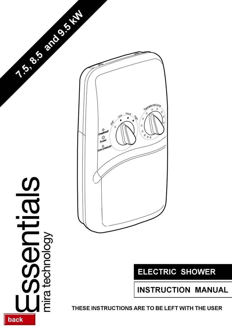 Mira Essentials 7.5 instruction manual