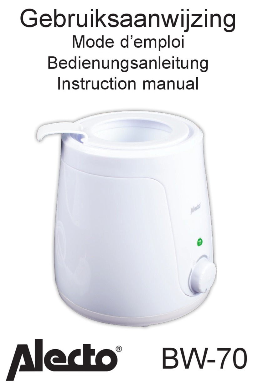 Alecto BW-70 User manual