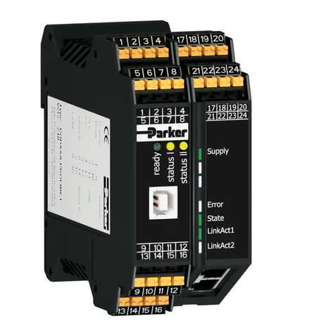 Parker PQDXXA-Z10 Installation and start-up manual