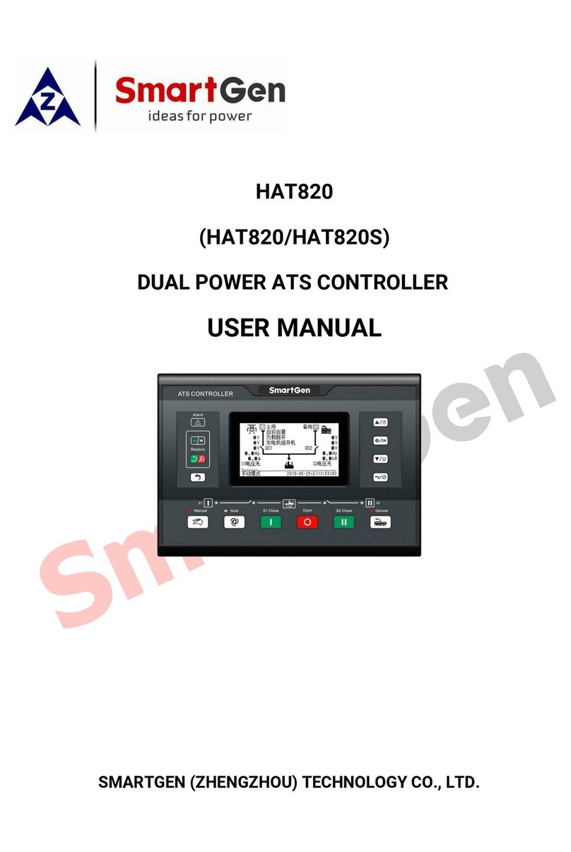 Smartgen HAT820 user manual