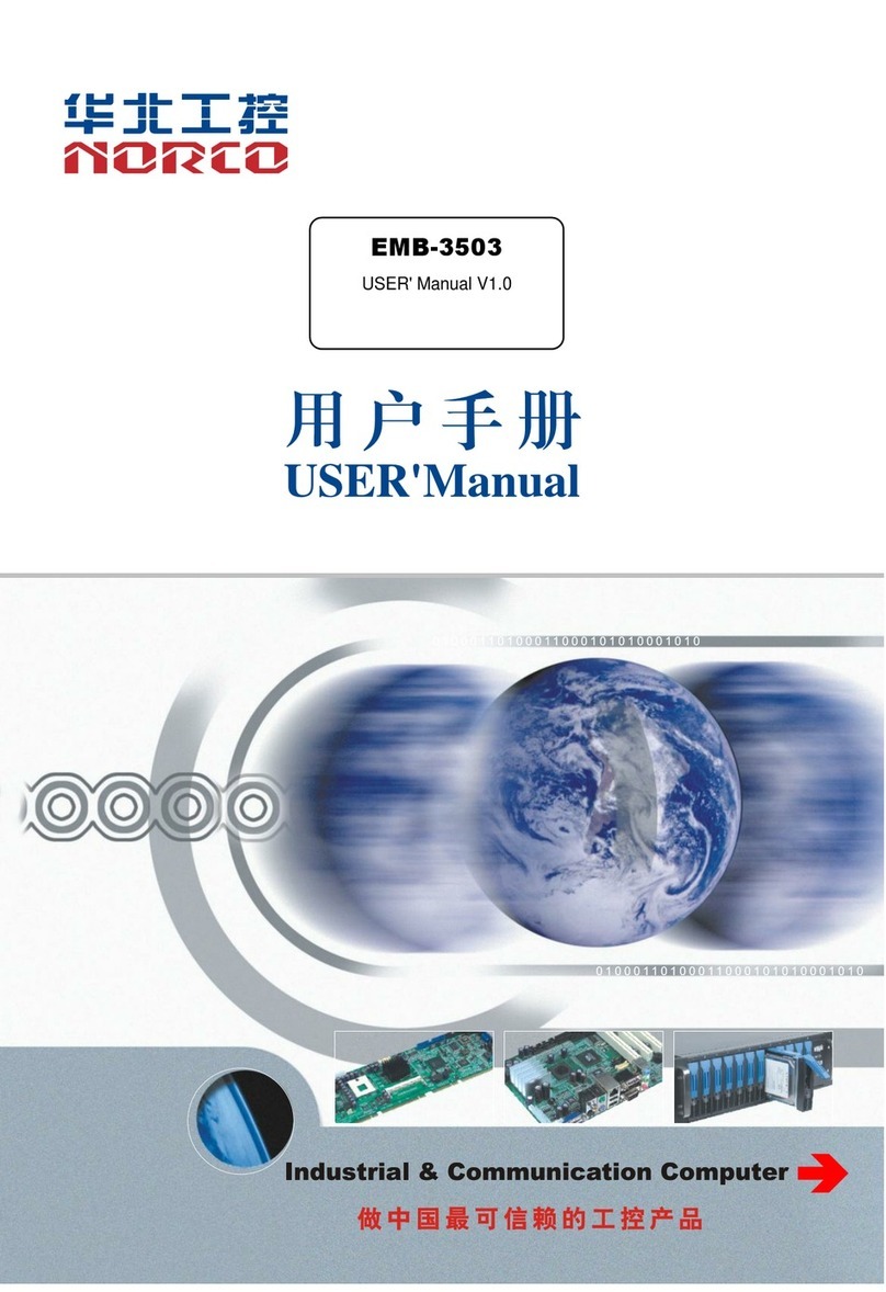 Norco EMB-3503 user manual