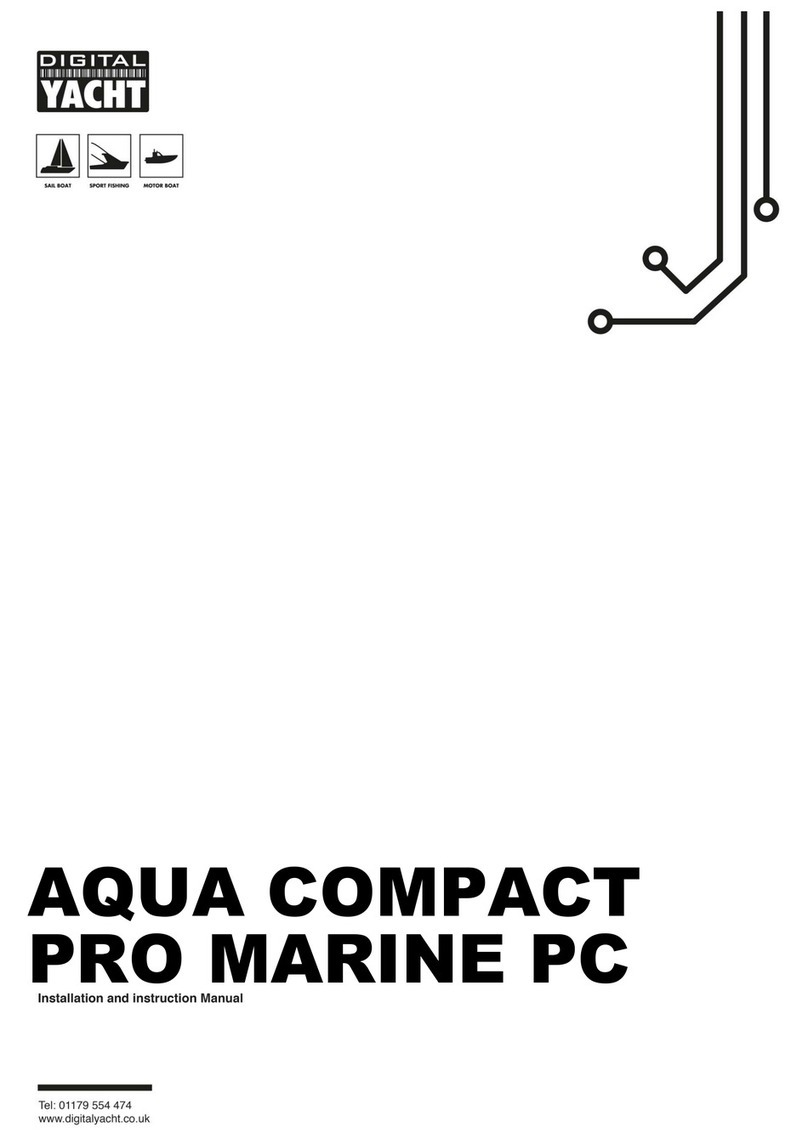 DIGITAL YACHT AQUA COMPACT PRO MARINE PC Quick guide