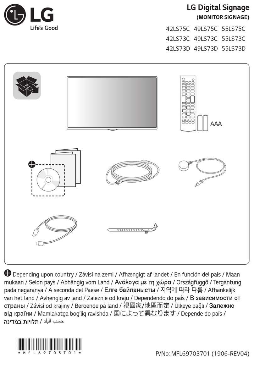 LG 42LS75C User manual