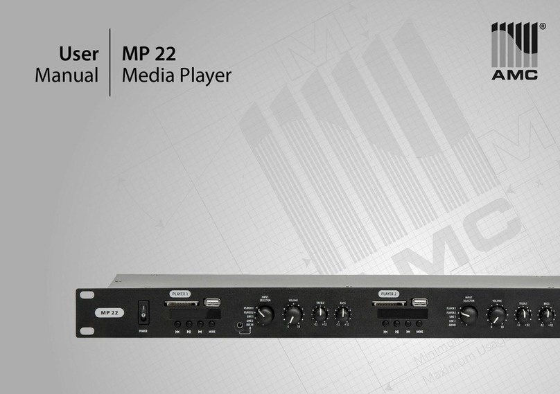 AMC MP 22 user manual