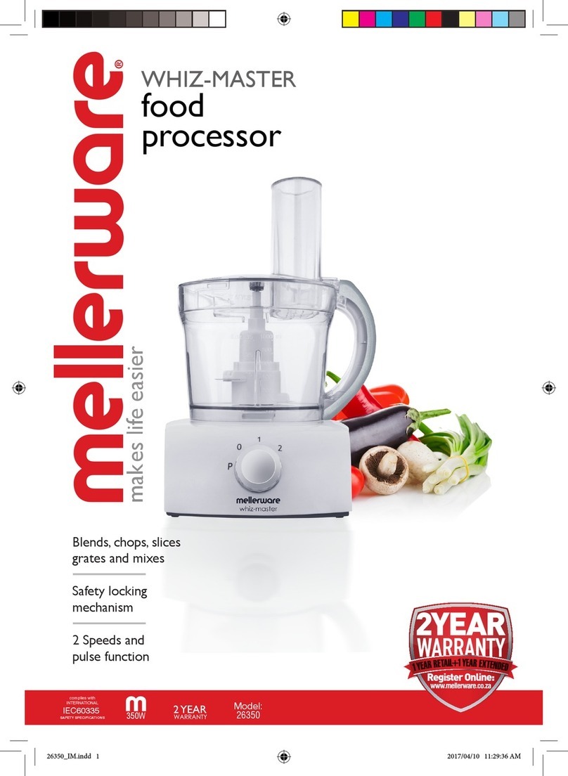Mellerware WHIZ-MASTER manual