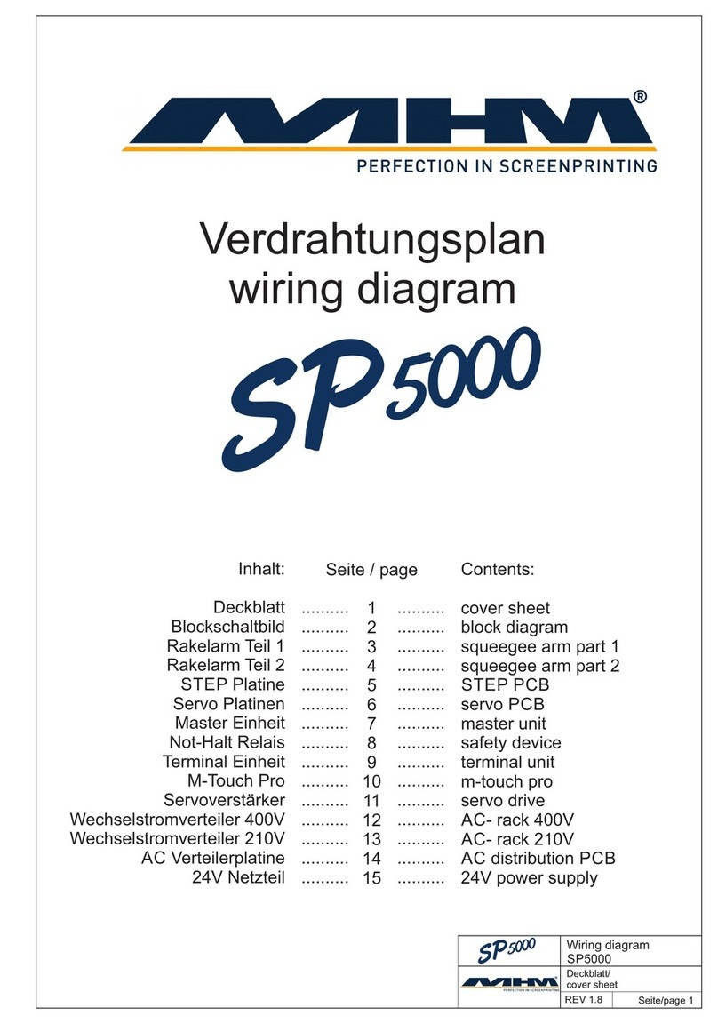 MHM SP5000 Wiring diagram