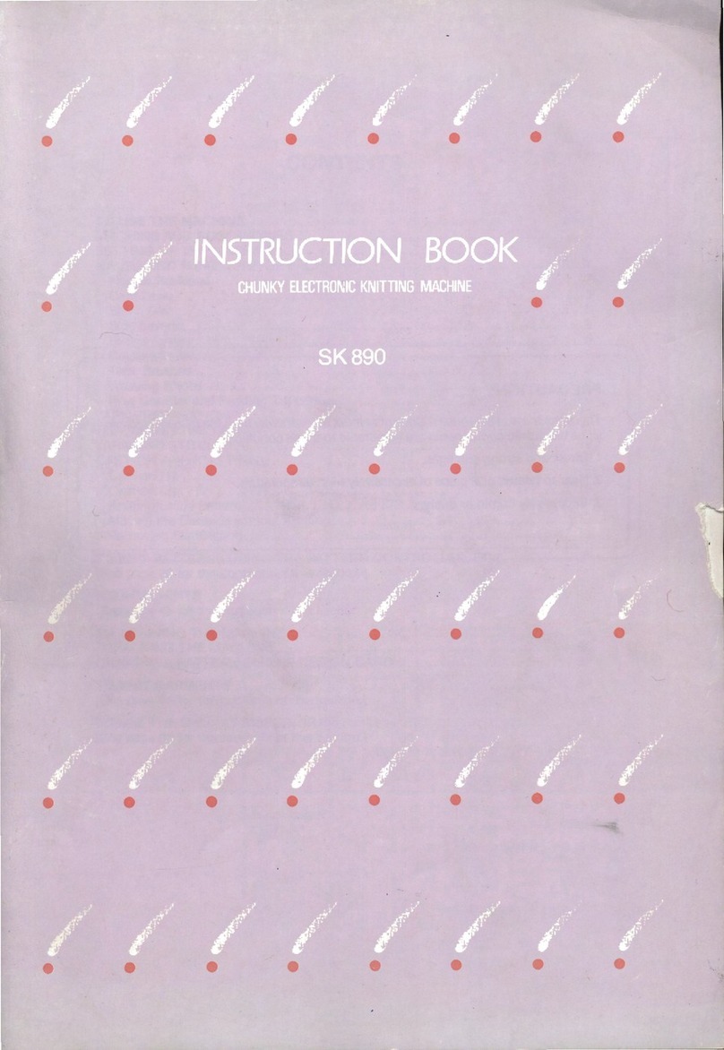 Silver Reed SK890 Instruction book