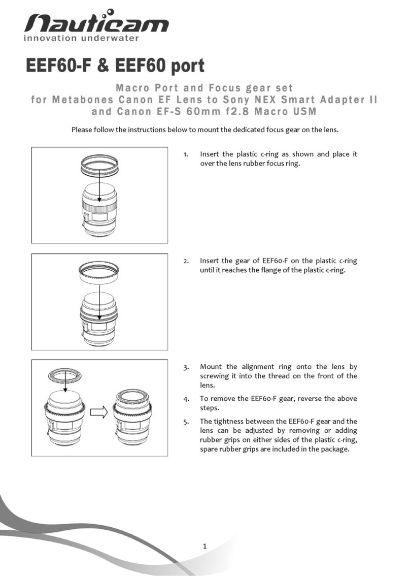 Nauticam EEF60-F quick start guide