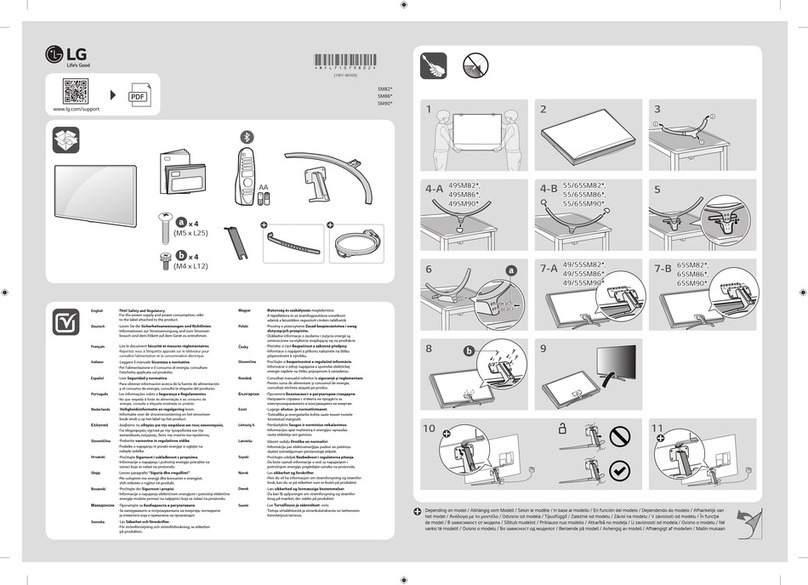 LG SM82 Series User manual