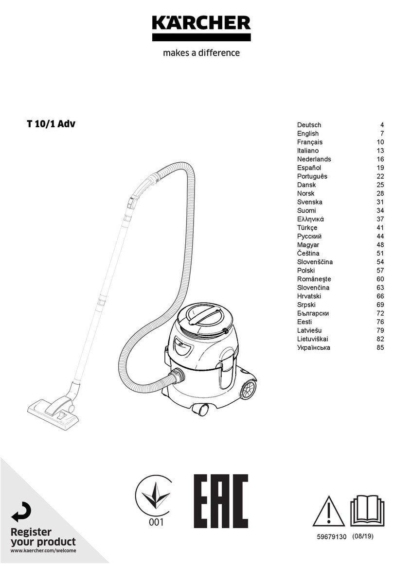 Kärcher T 10/1 Adv manual