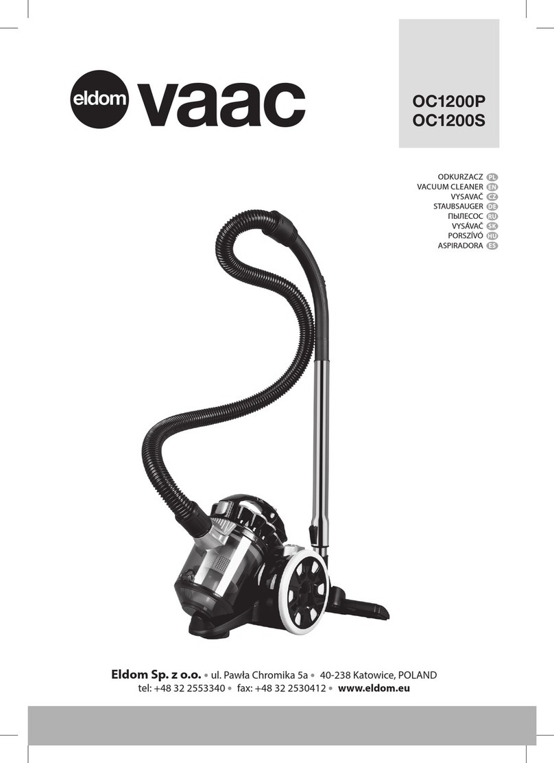 Eldom OC1200S User manual Eldom OC1200S User manual
