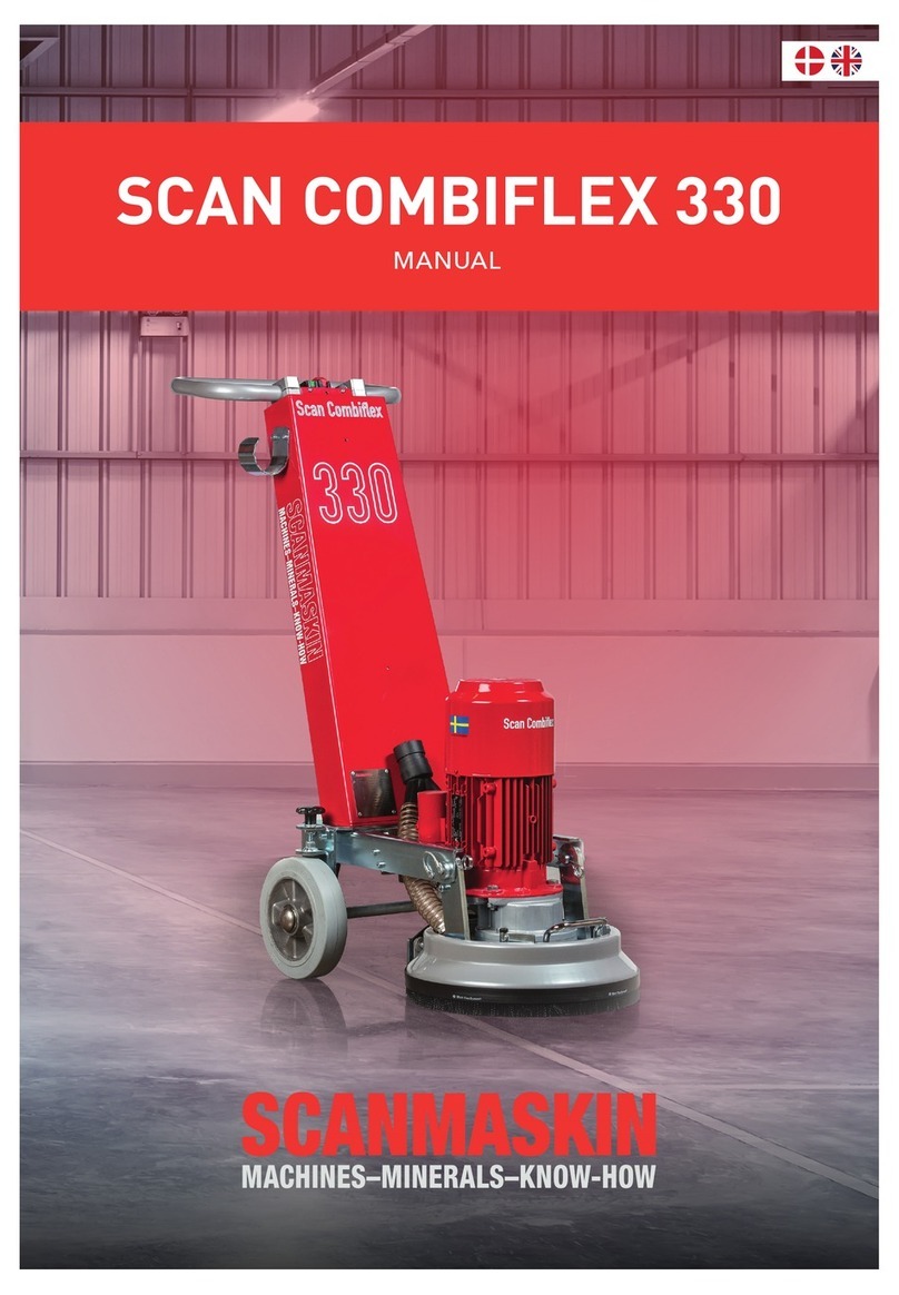 SCANMASKIN SCAN COMBIFLEX 330 Series User manual