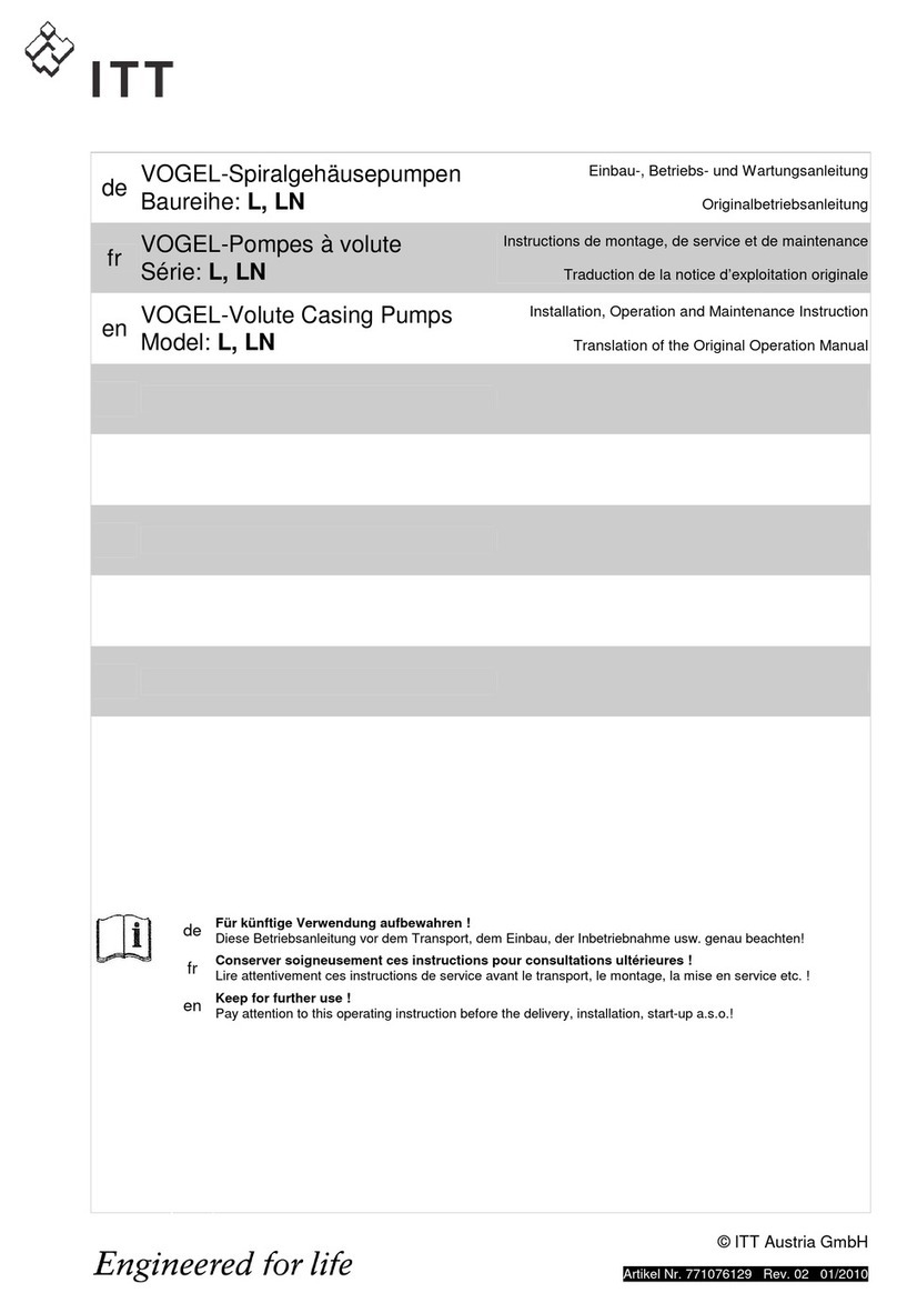 ITT LN Series Manual