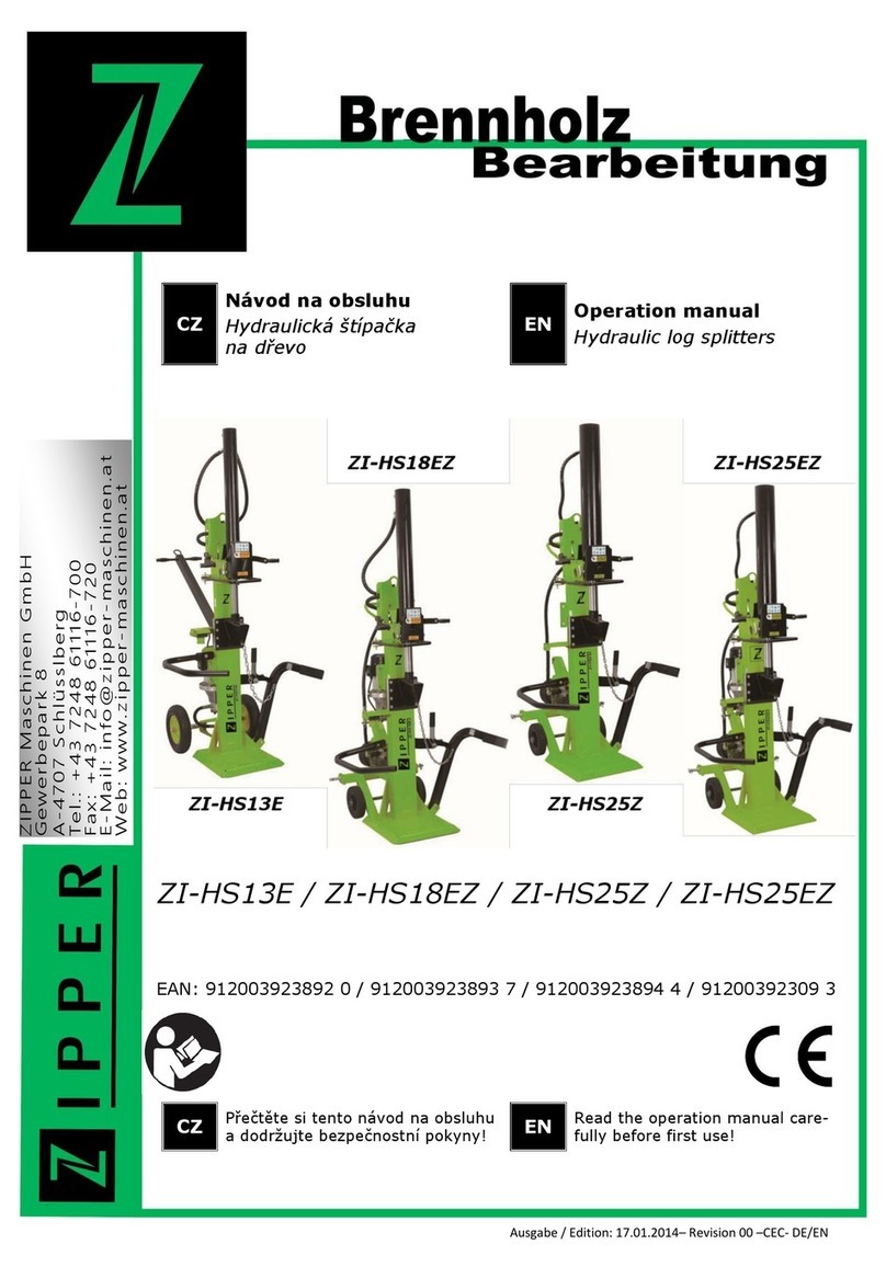Zipper Mowers ZI-HS18EZ Operation manual