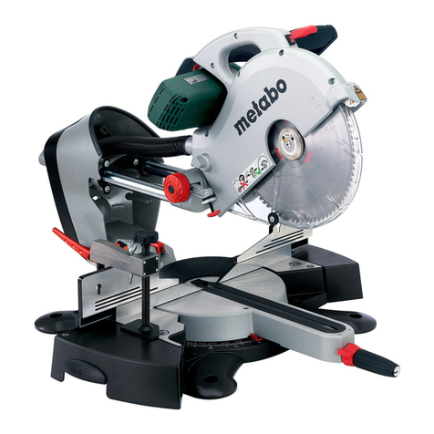 Metabo KGS 254 Plus User manual