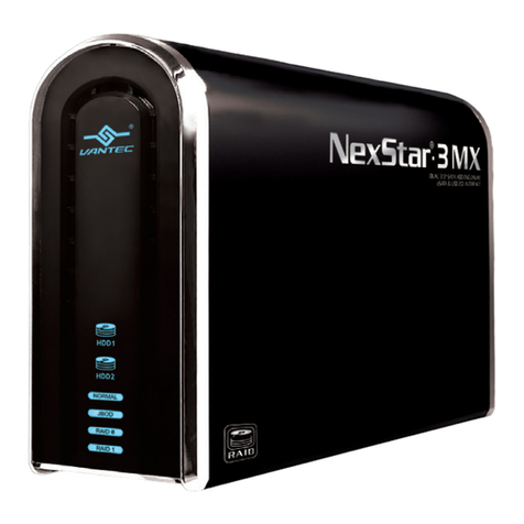 Vantec NexStar-3 MX User manual