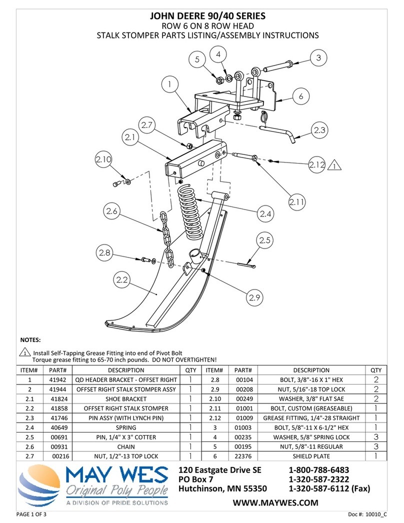 May Wes QD Assembly and installation
