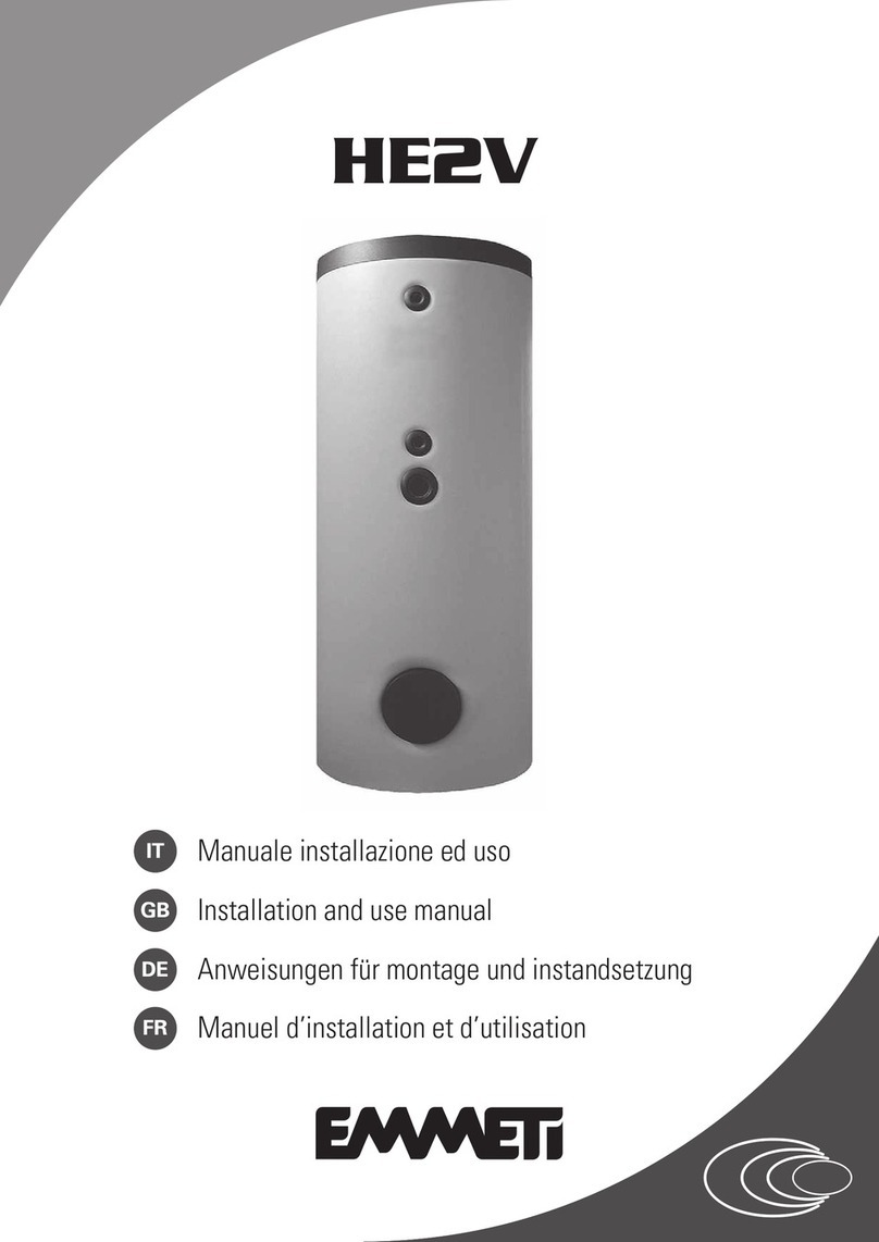 emmeti HE2V Series Installation and use manual emmeti HE2V Series Installation and use manual