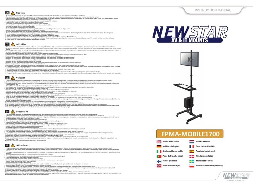 New Star FPMA-MOBILE1700 instruction manual