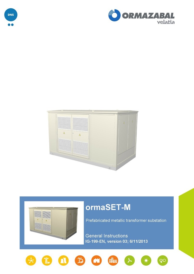 Velatia Ormazabal ormaSET-M General instructions