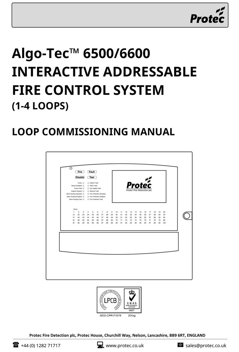 Pro-tec Algo-Tec 6500 Quick start guide