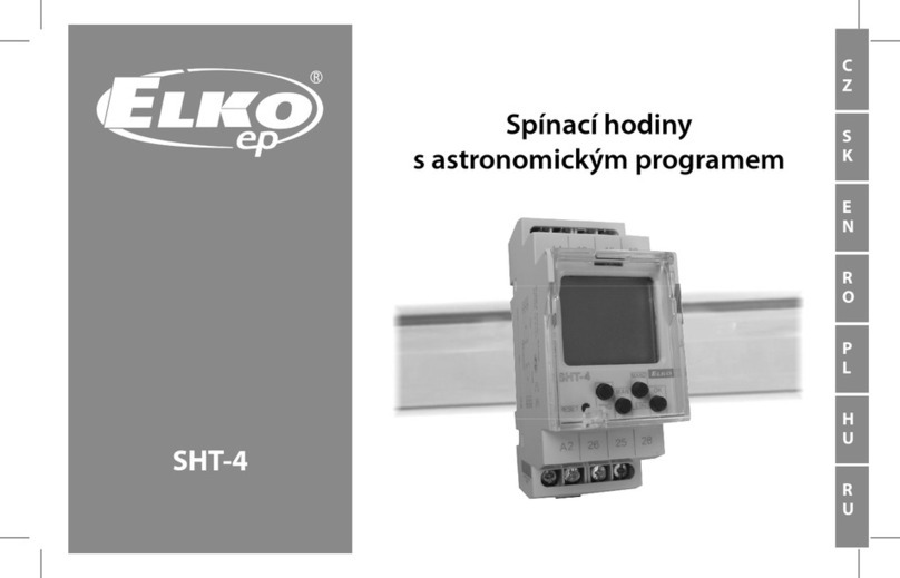 Elko SHT-4 User manual