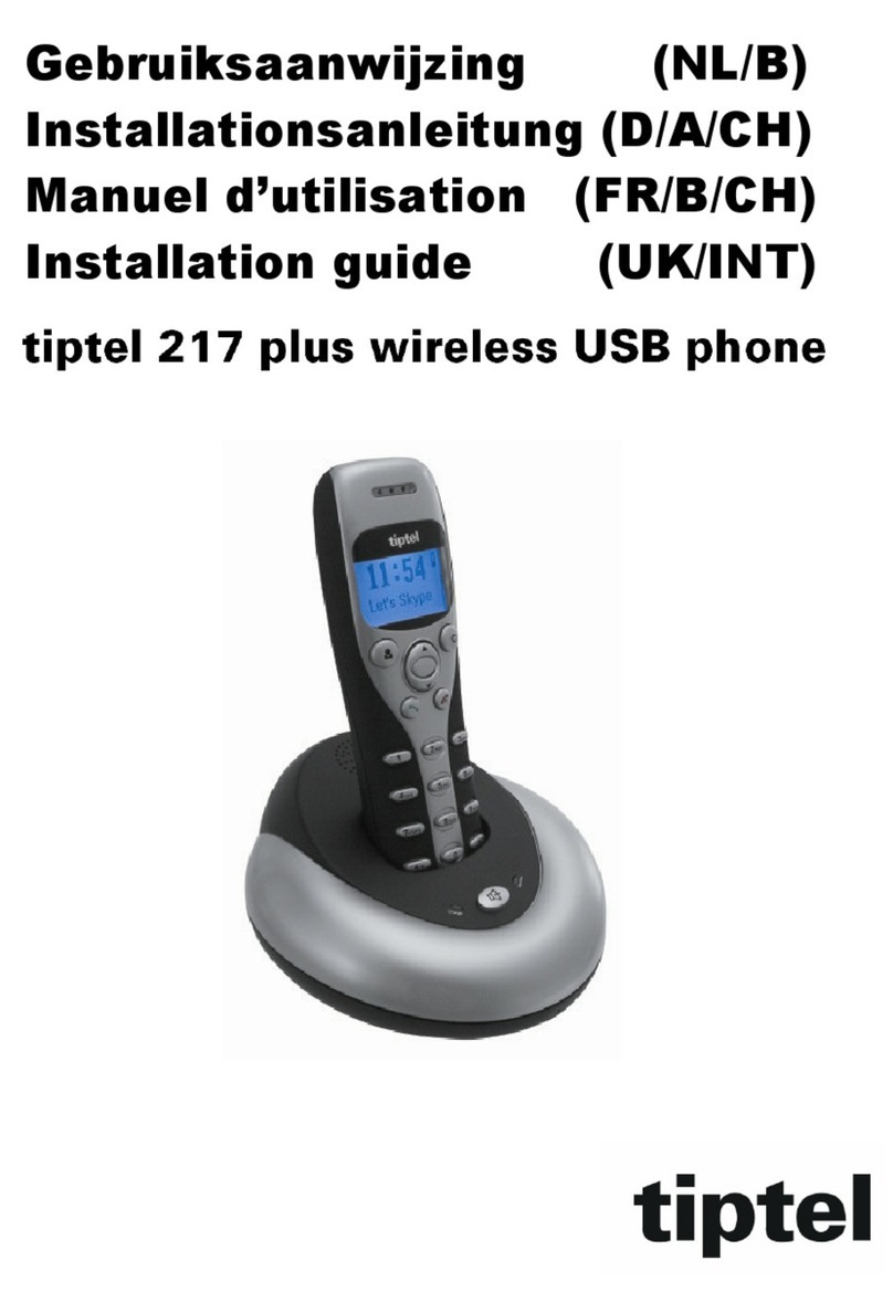 TIPTEL 213 Plus User manual