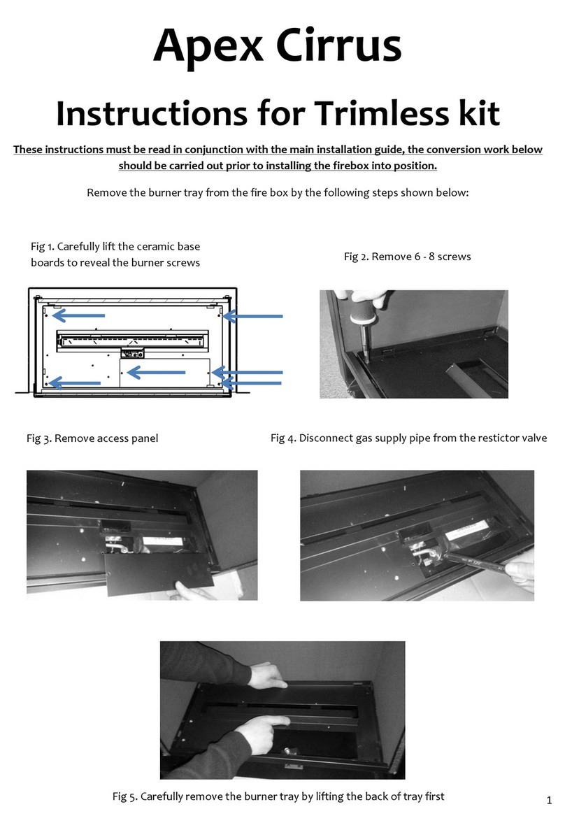 Apex Cirrus Trimless kit instructions