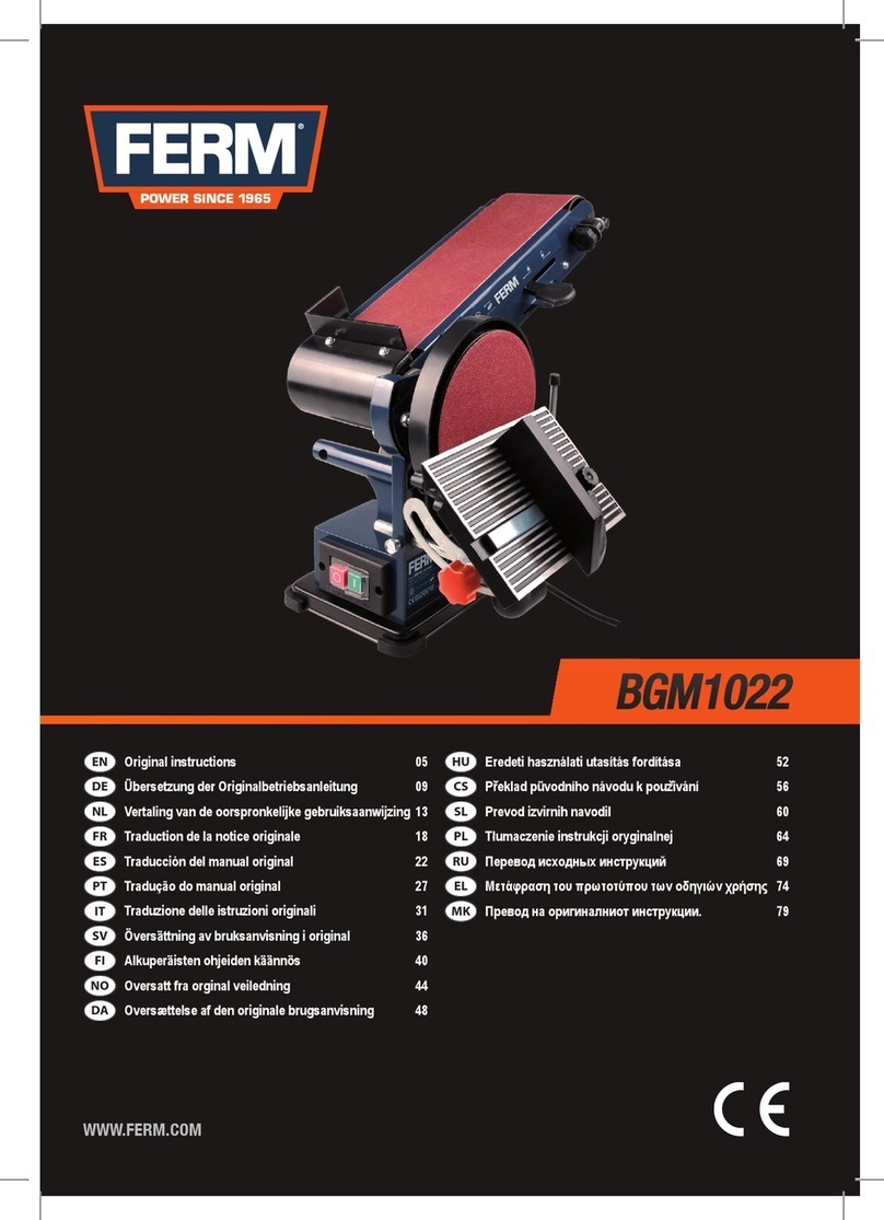 Ferm BGM1022 Original instructions