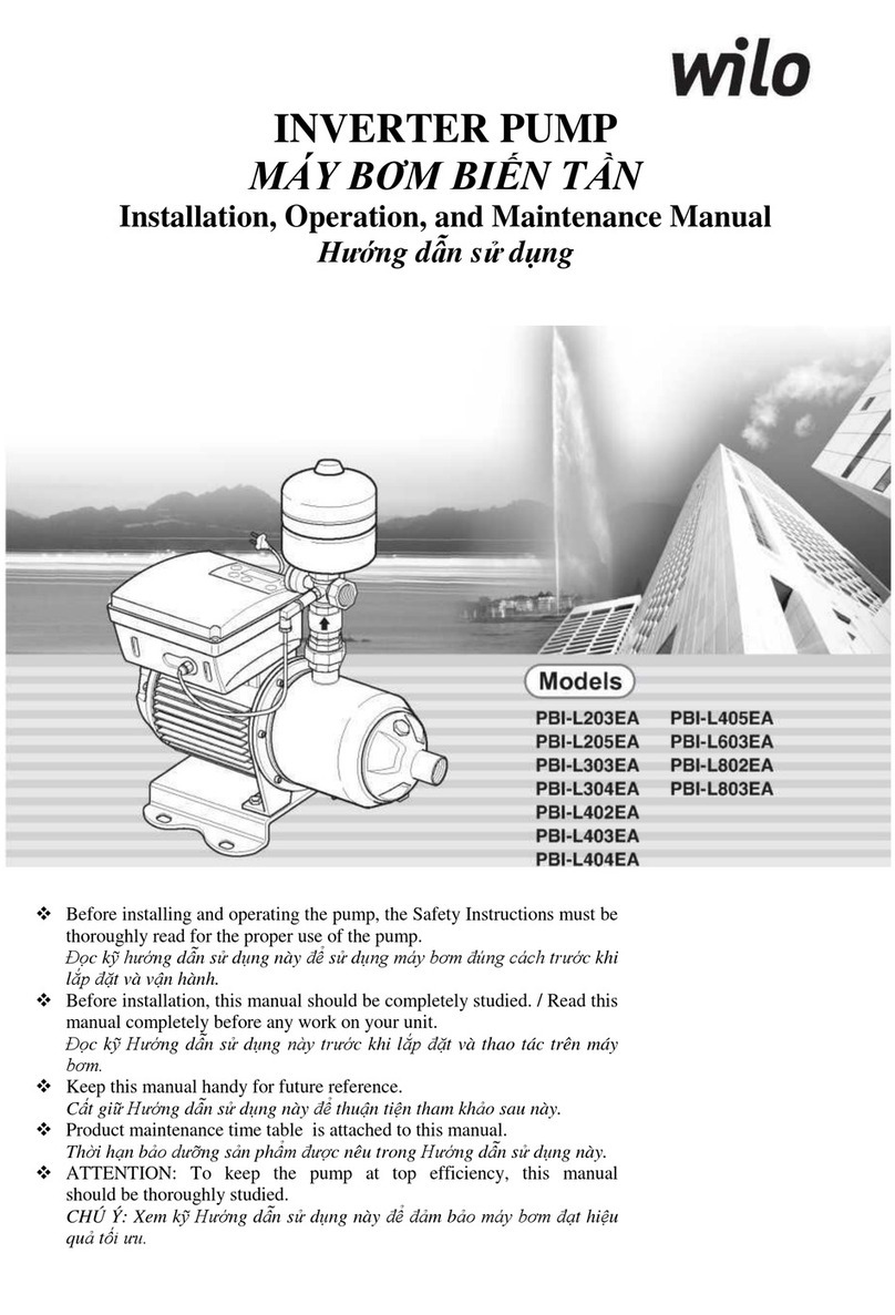 Wilo PBI-L203EA User manual