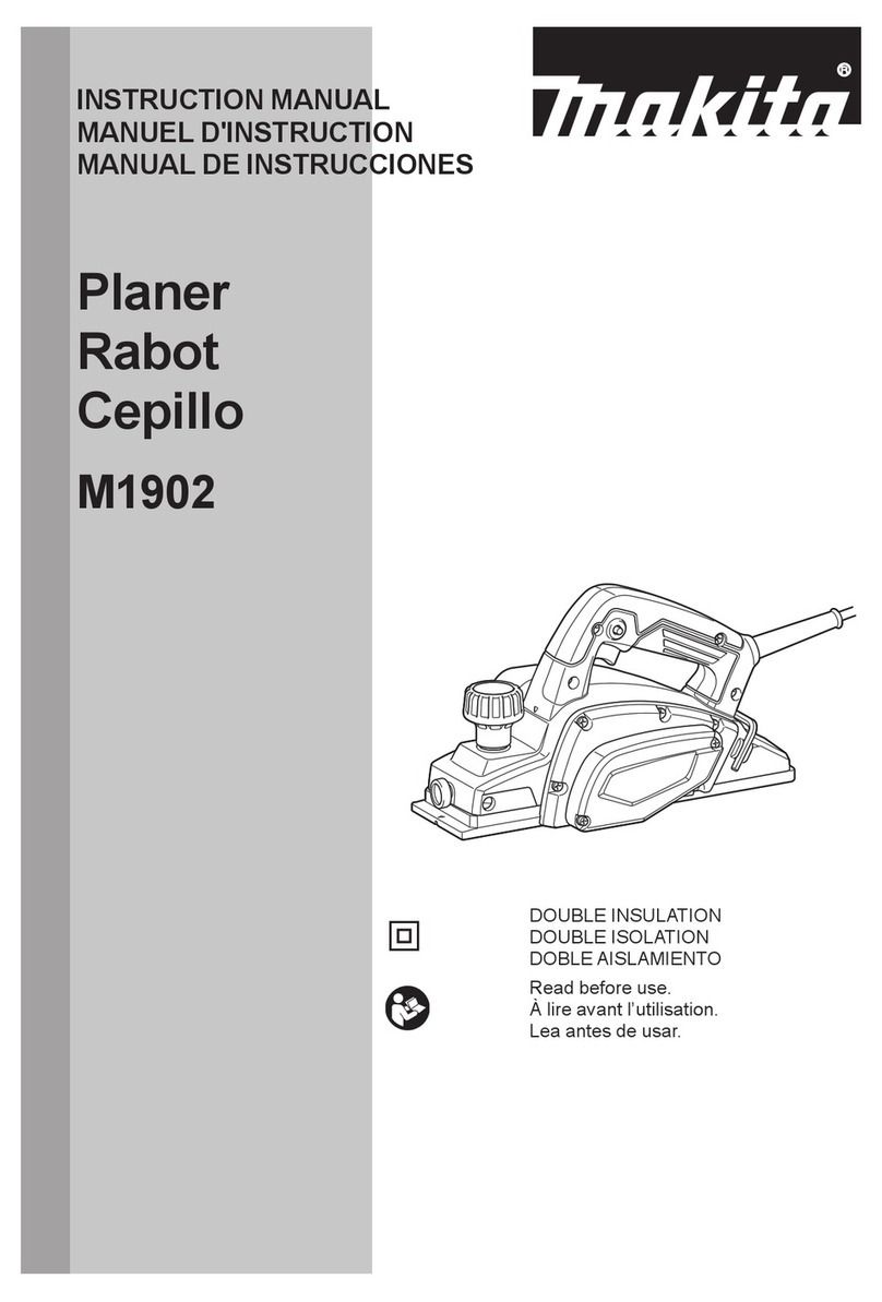 Makita M1902 User manual