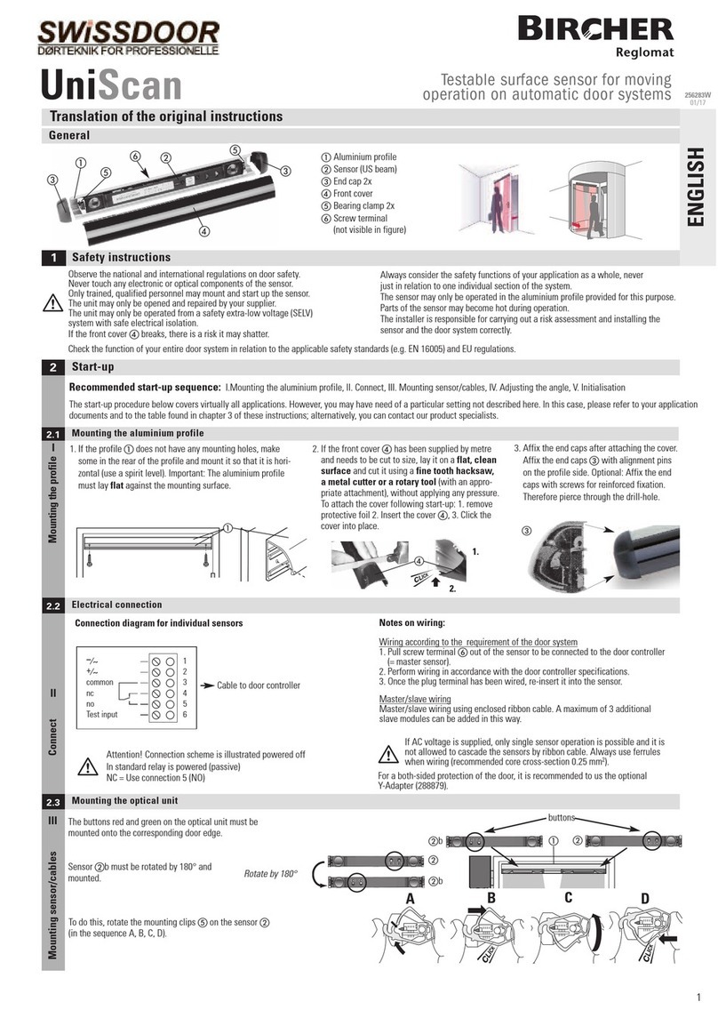 Bircher UniScan Translation of the original instructions