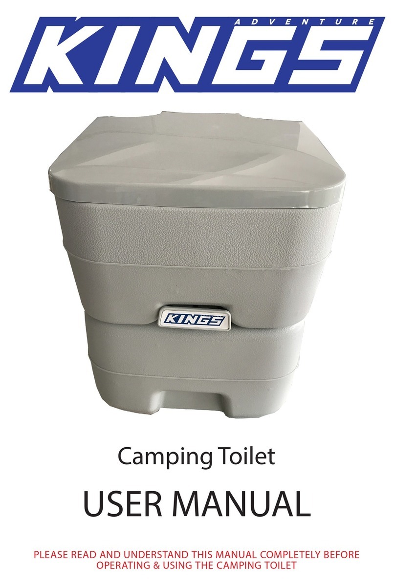 Adventure Kings Camping Toilet user manual Adventure Kings Camping Toilet user manual