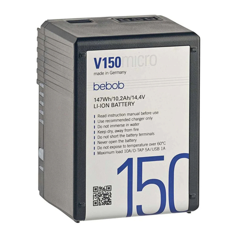 Bebob V150micro User manual