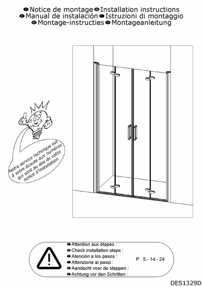 Aquaproduction DES1329D installation instructions