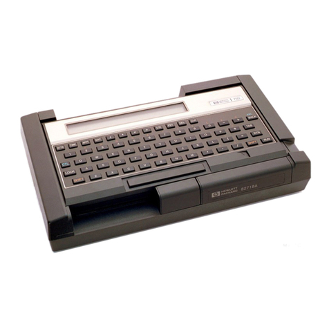 HP 82718A User manual
