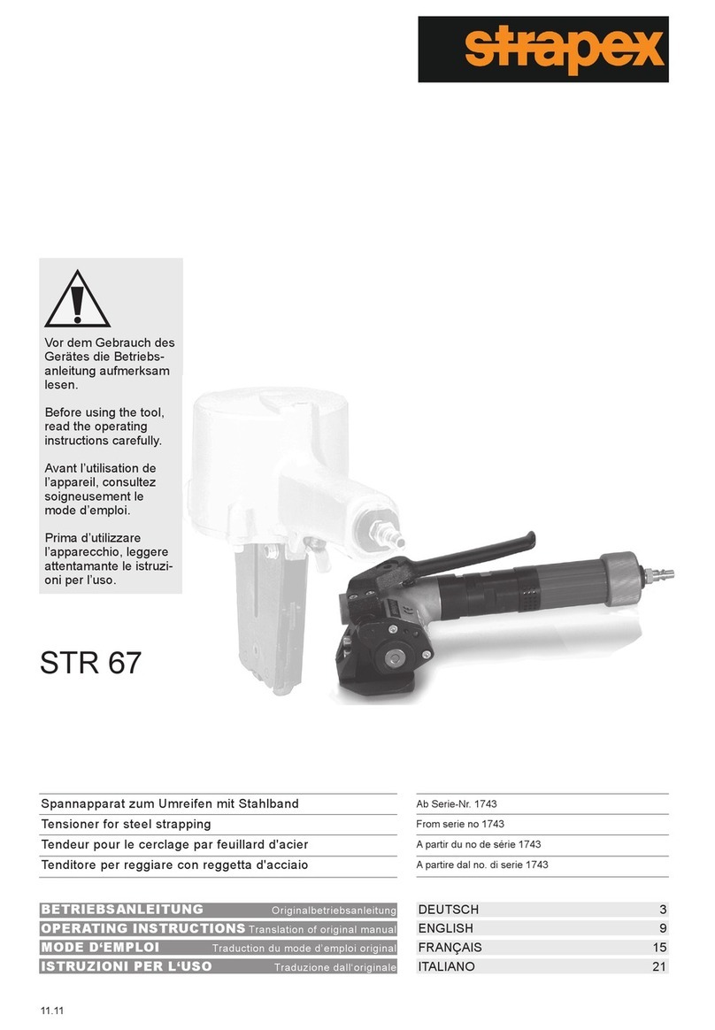 strapex STR 67 operating instructions