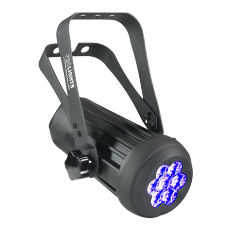 ProLights ARCLED1107UV User manual