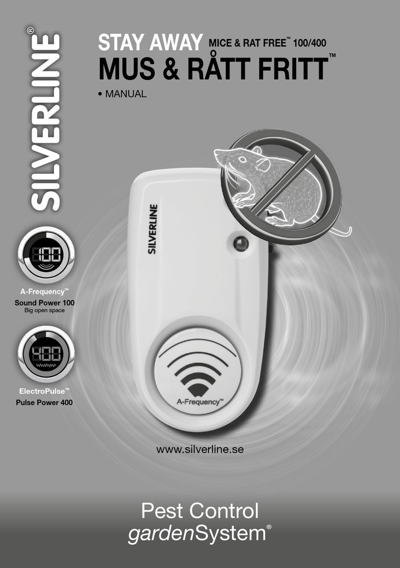 Silverline Pest Control gardenSystem Mice & Rat Free... manual